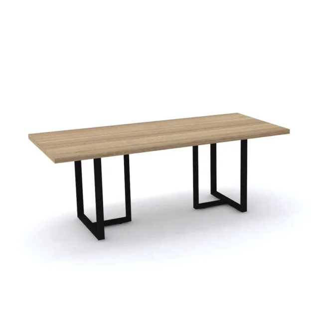 Mesa de Reunião Retangular - Linha P25 TUB - Pandin