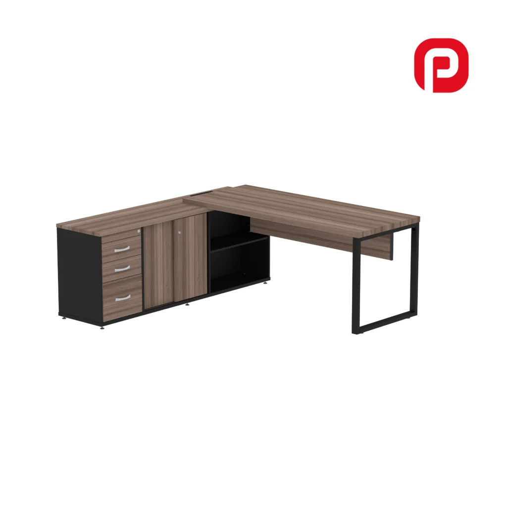 Mesa Pé Balcão TUB 04 Gavetas - Linha PE40 TUB - Pandin