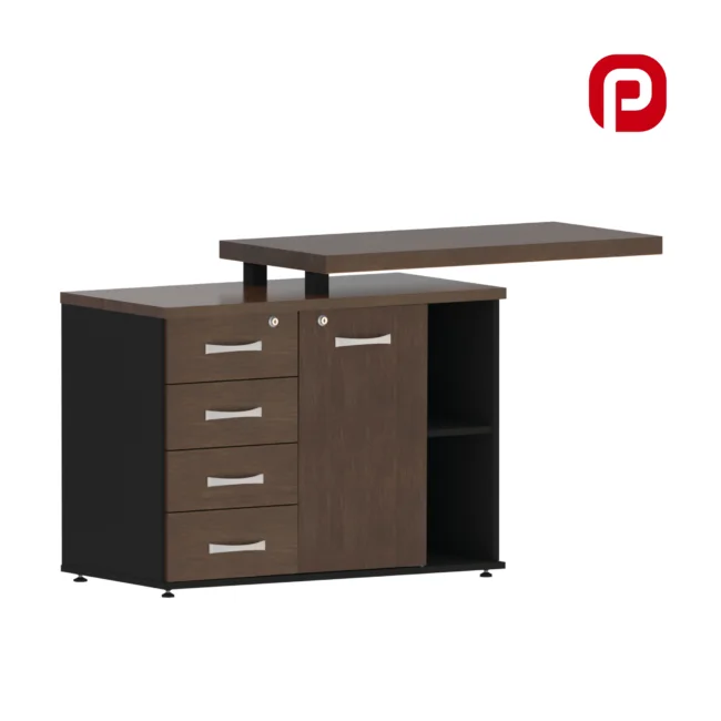Armário Baixo Extensor 04 Gavetas - Linha PE40 - Pandin