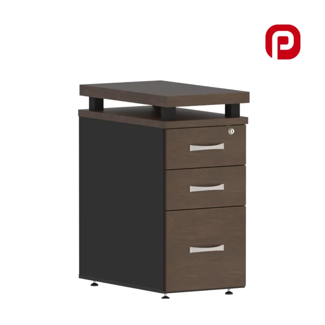 Gaveteiro Alto 03 Gavetas - Linha PE40 - Pandin