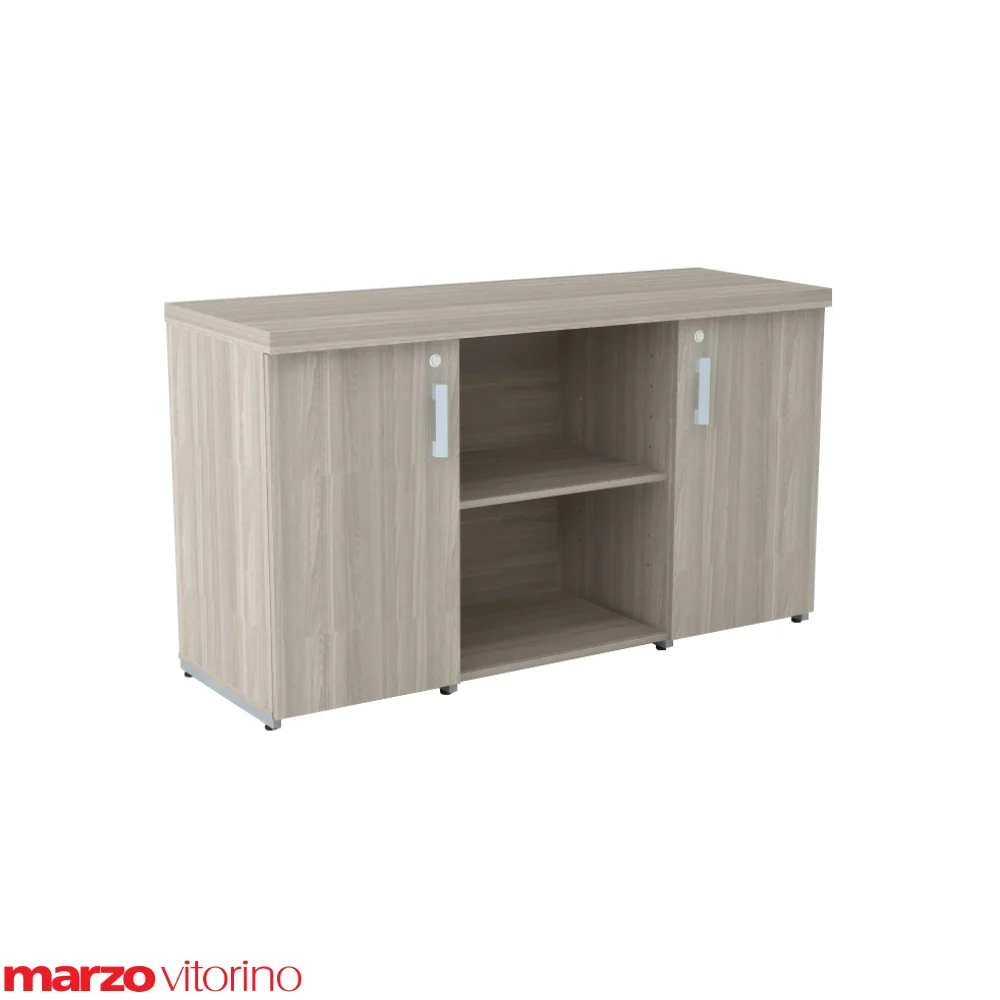 Armário Baixo Credence - Linha Prima Clean 25 - Marzo Vitorino