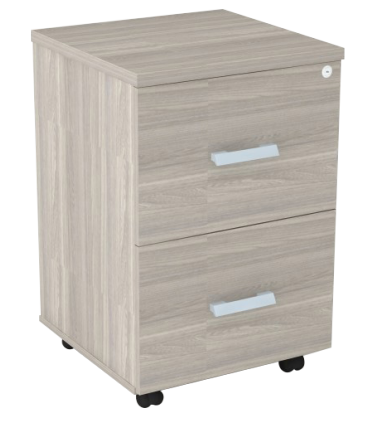 Gaveteiro Volante 2 Pastas - Linha Prima Clean 25 - Marzo Vitorino