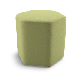 Linha Fun - Puff Hexagonal Regular Alto 36675 - Cavaletti