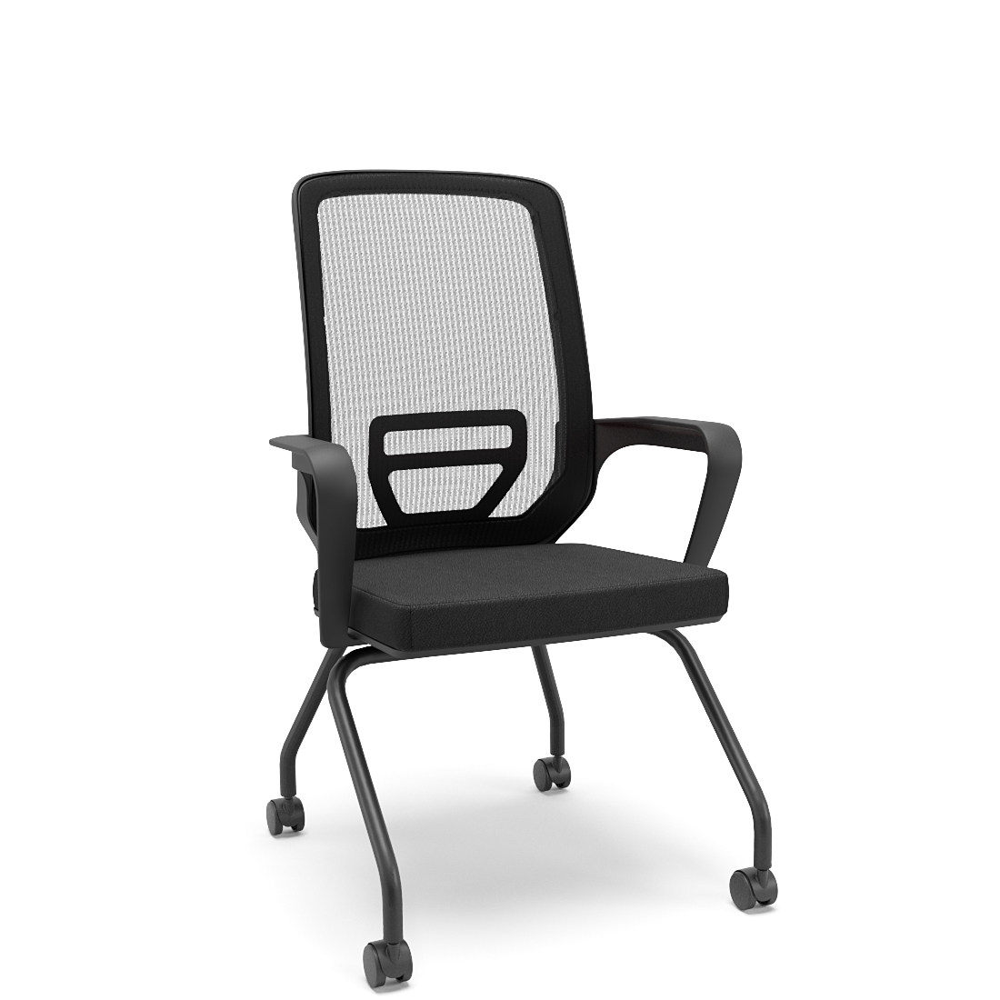 Linha Adrix - Fixa 4 pés com rodízio 74004 - Plaxmetal