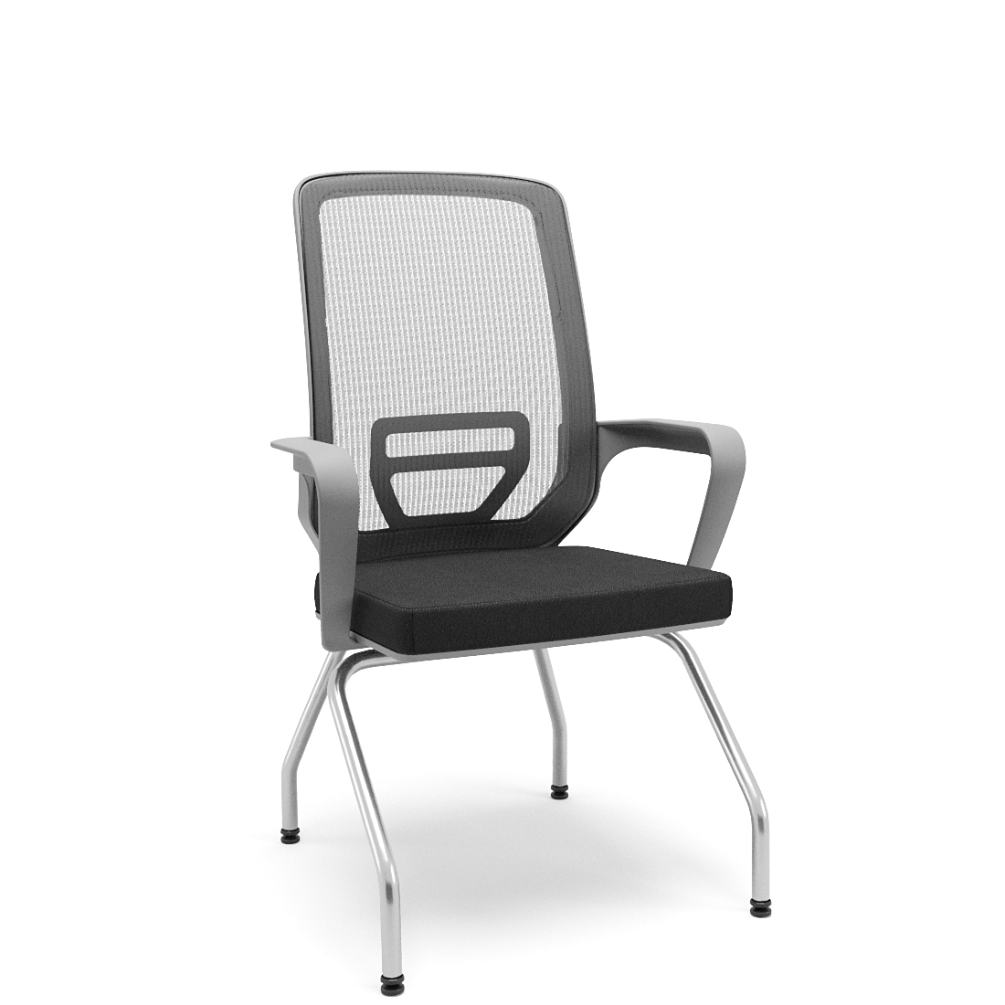 Linha Adrix - Fixa 4 pés grafite 74007 - Plaxmetal