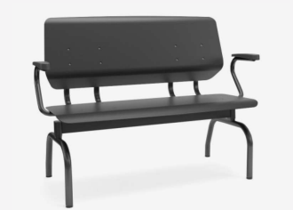 Linha Beezi - Longarina Size com Braço 73421 - Plaxmetal