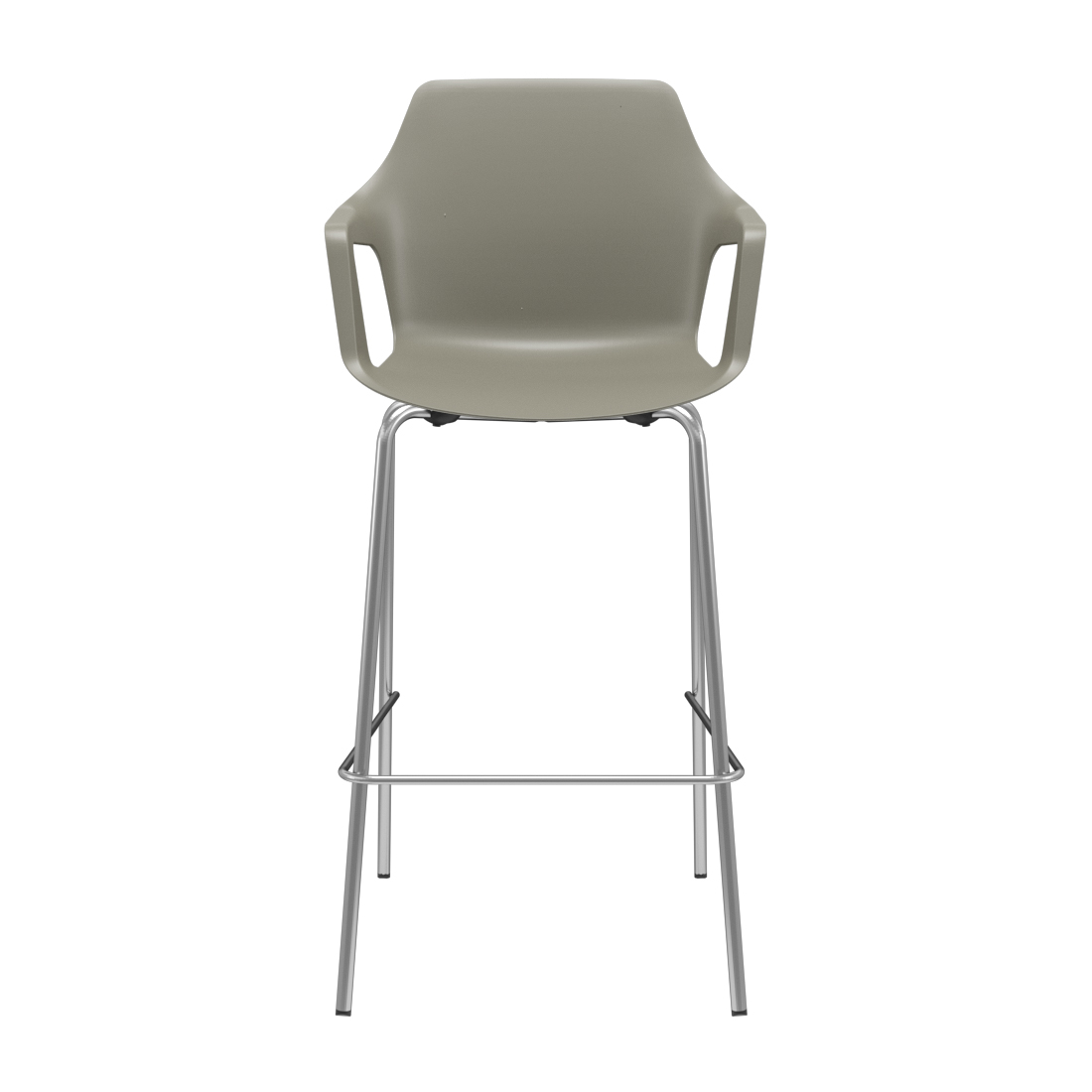 Linha Vesper - Banqueta Alta 4 Pés - Plaxmetal