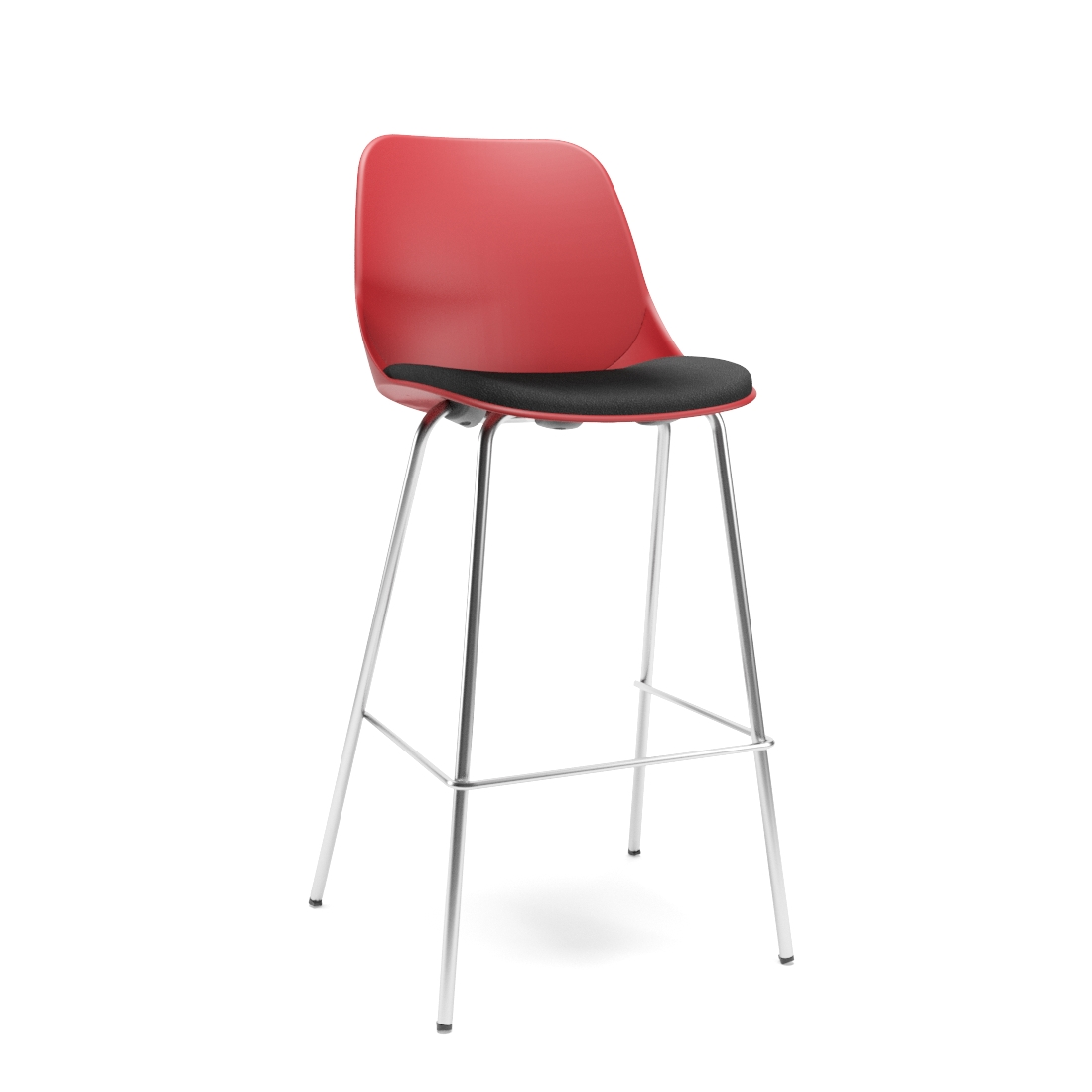 Linha Quick - Banqueta Alta 4 Pés 62004 - Plaxmetal