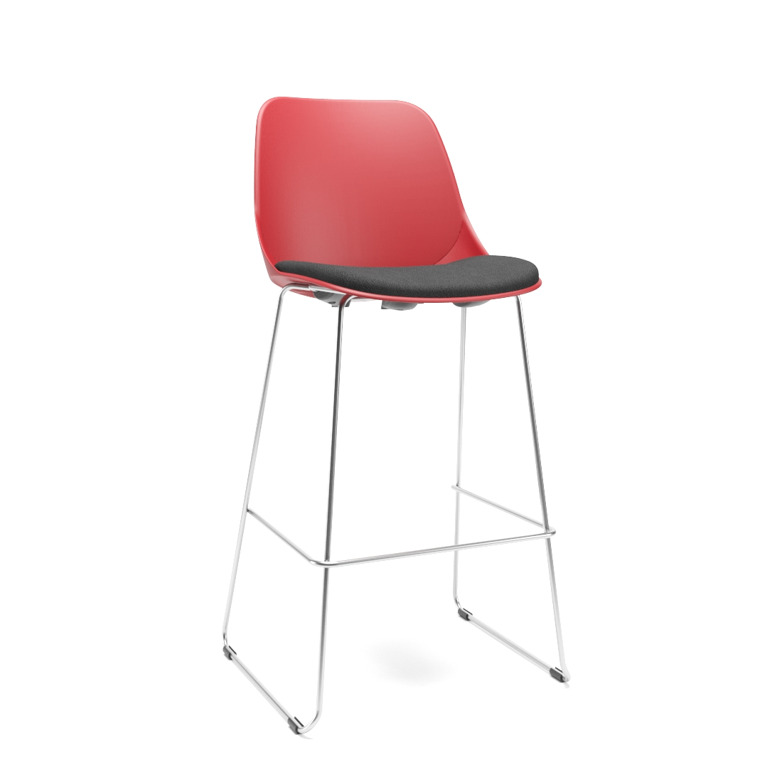 Linha Quick - Banqueta Alta Trapezoidal 62005 - Plaxmetal